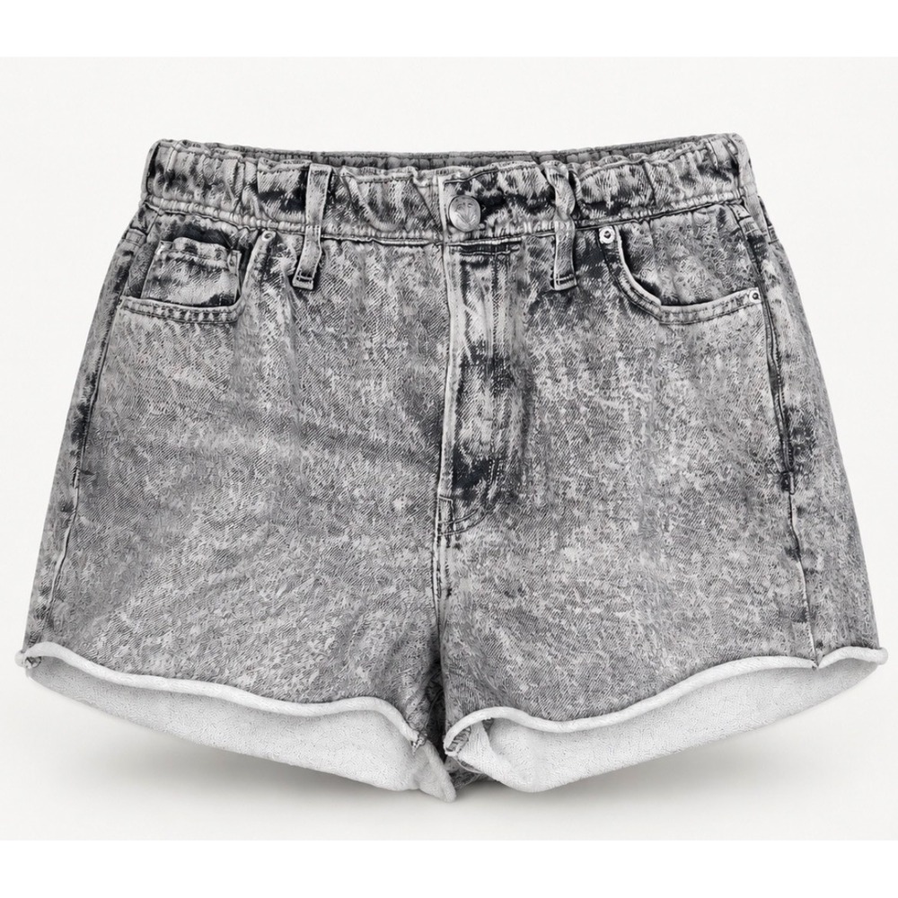 Rag & Bone Miramar Acid Wash Print Terry Shorts Women's Large cotton summer